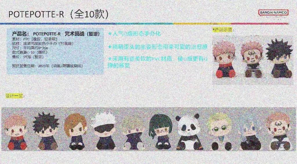 Jujutsu Kaisen Epoxy Resin Doll Blind Box