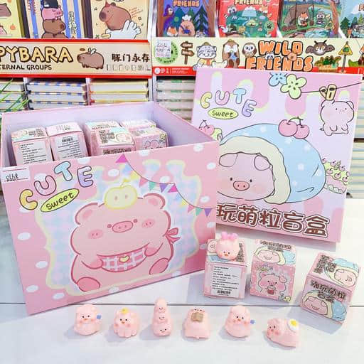 Pig Pig Fashion Toys Cute Blind Box